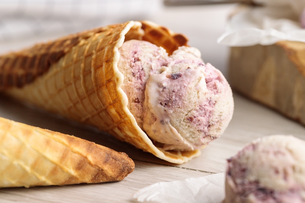 Домашнее ягодное мороженое без сливок - рецепт для ленивых | СмакБург | Дзен