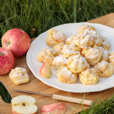 Печенье с яблоками рецепт с фото пошагово в духовке