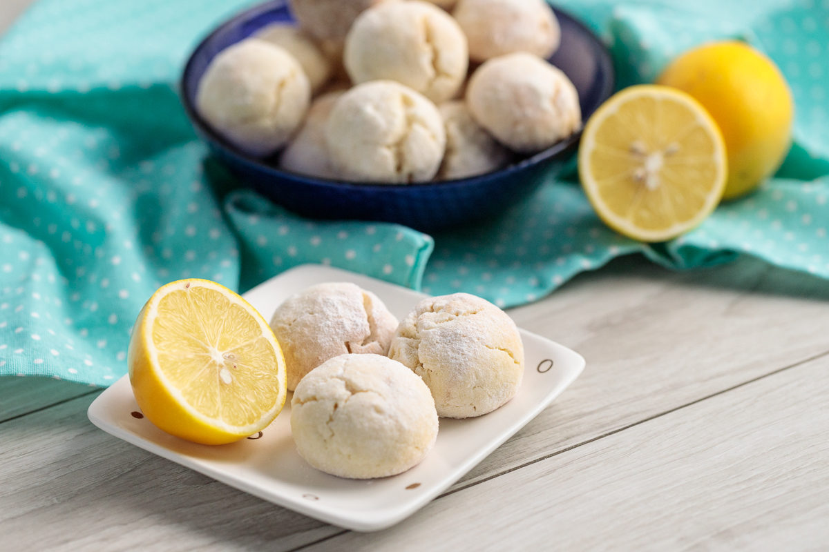 Рецепт приготовления лимонного печенья: