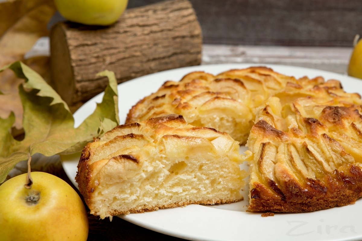 Итальянский яблочный пирог — Zira.uz