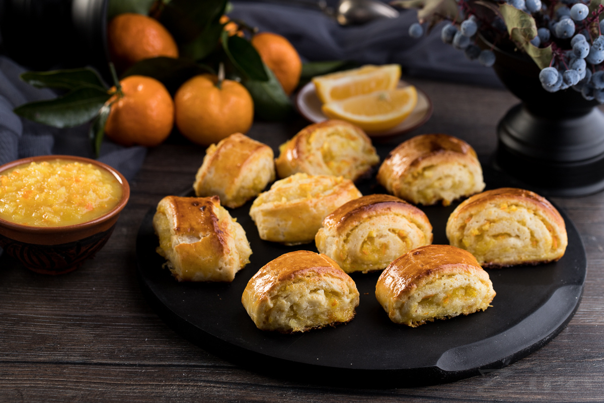 Апельсиновое печенье с трещинками — вкусное, хрустящее и ароматное