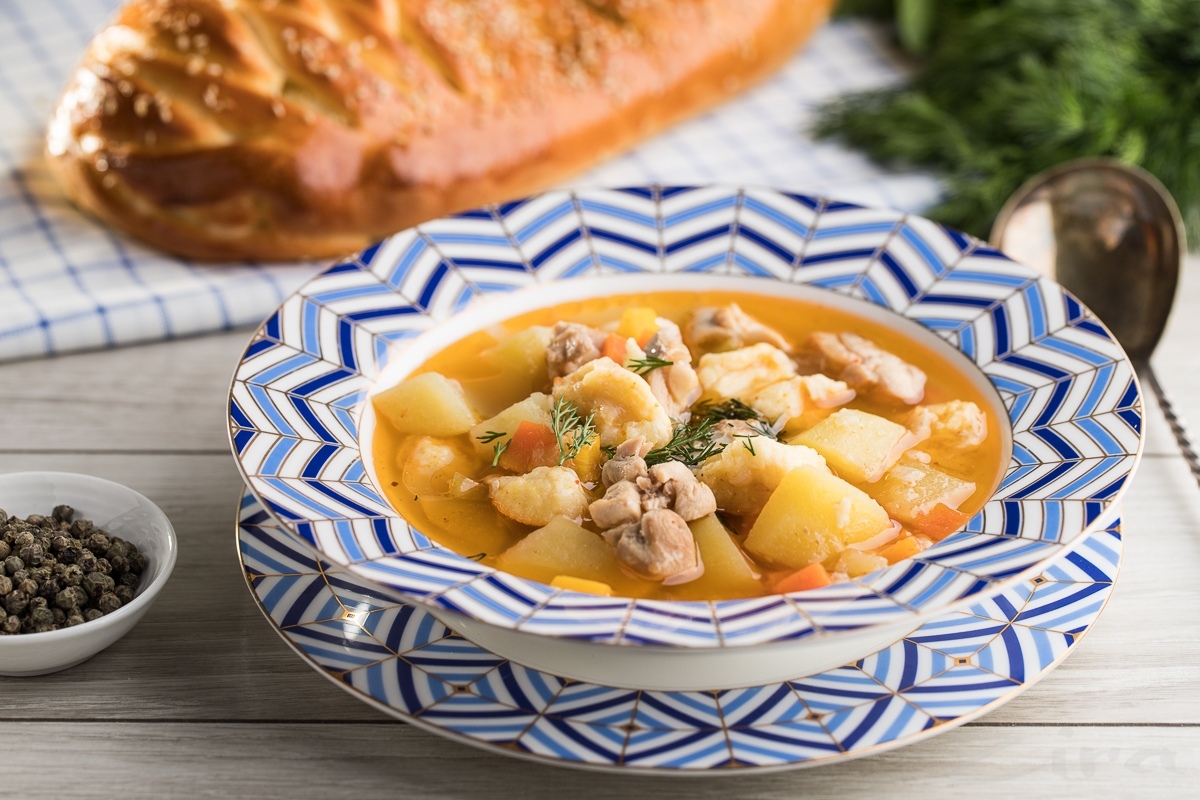Суп из говядины с клецками - пошаговый рецепт с фото на уральские-газоны.рф