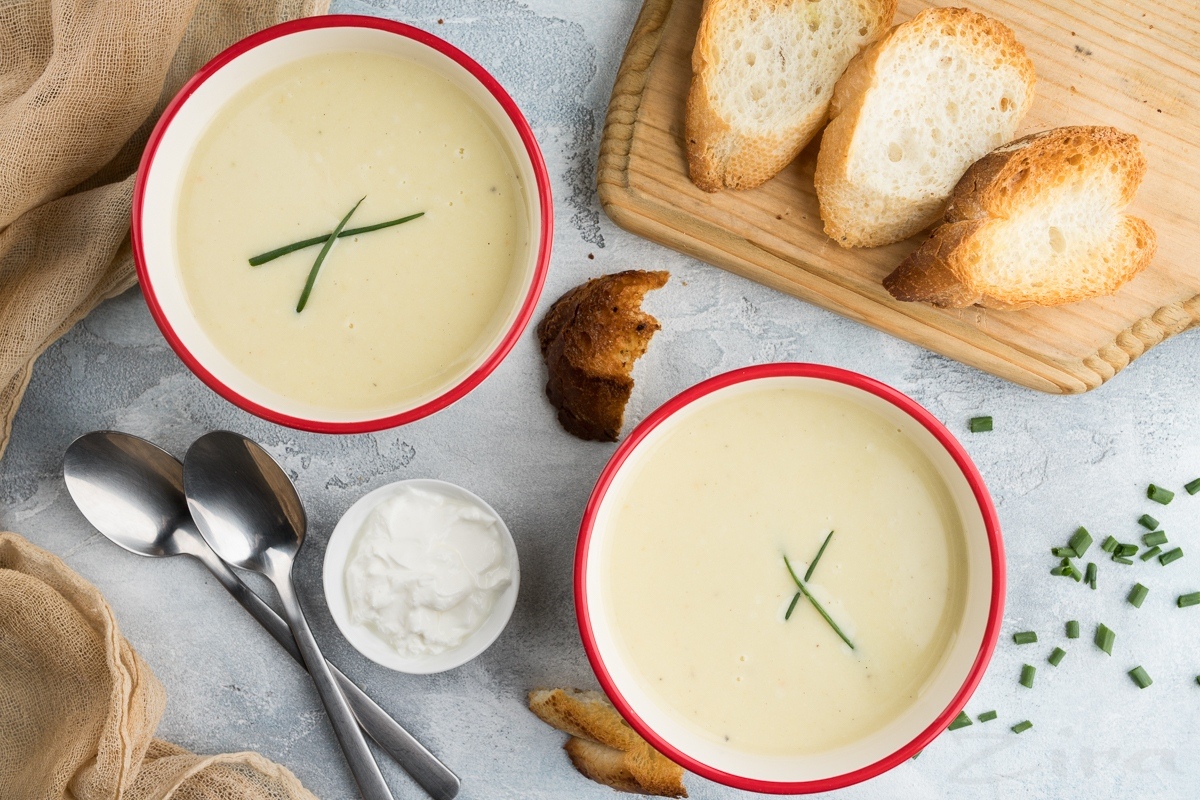 Французский холодный суп вишисуаз