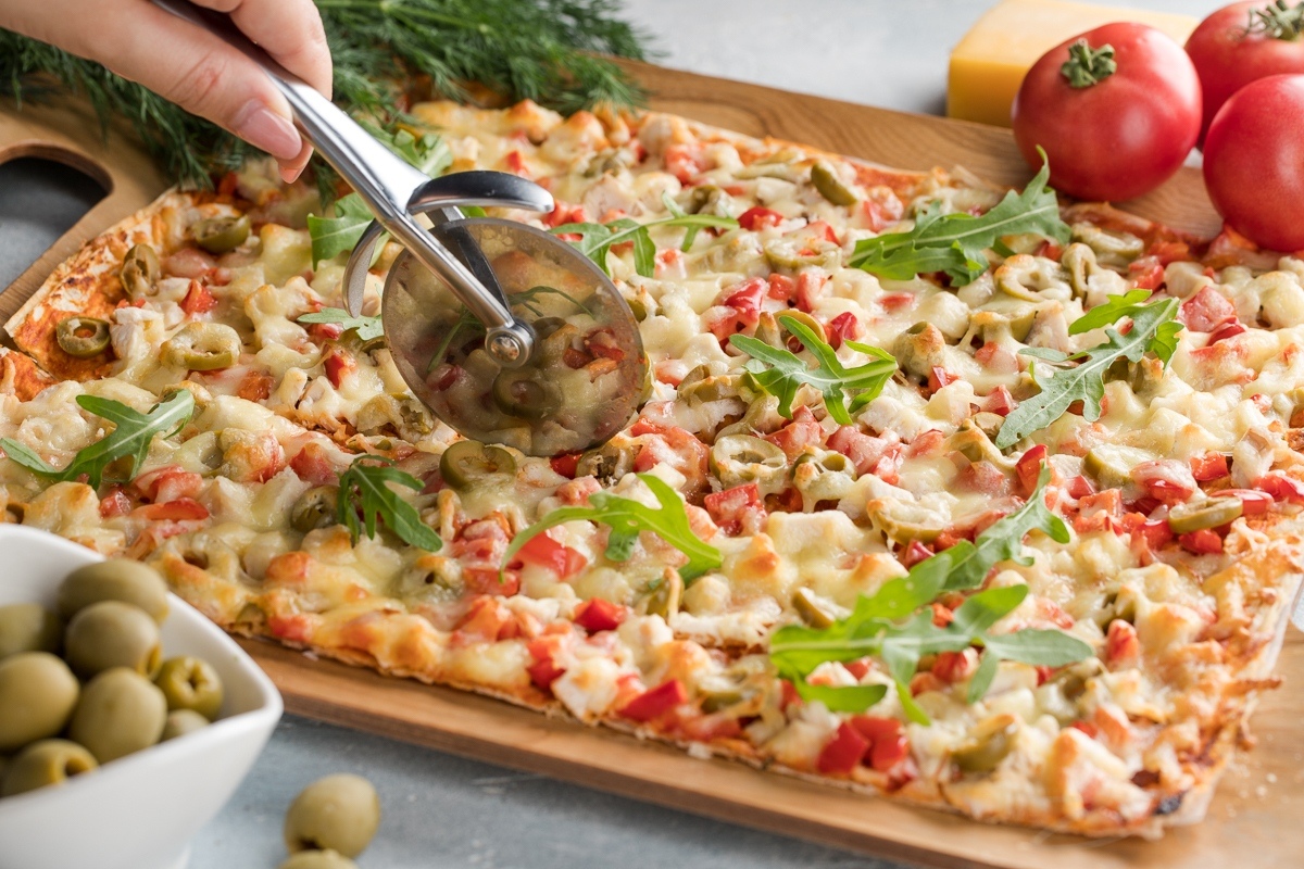 Быстрая пицца на лаваше в духовке - Совет да Еда