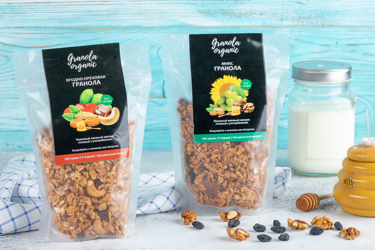 Интересное на полках: Granola Organic — Zira.uz