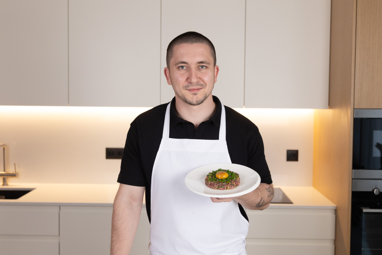 Рецепты с шефом: тартар из говядины