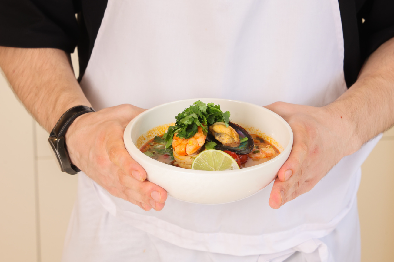 Рецепты с шефом: суп Том Ям