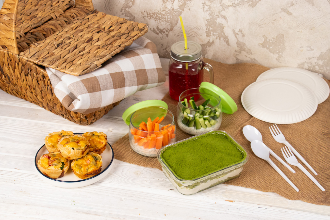 Видеорецепт: 3 блюда на пикник